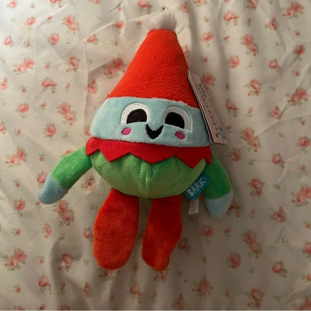 Bark Dinglebell Elf Dog Toy NEW